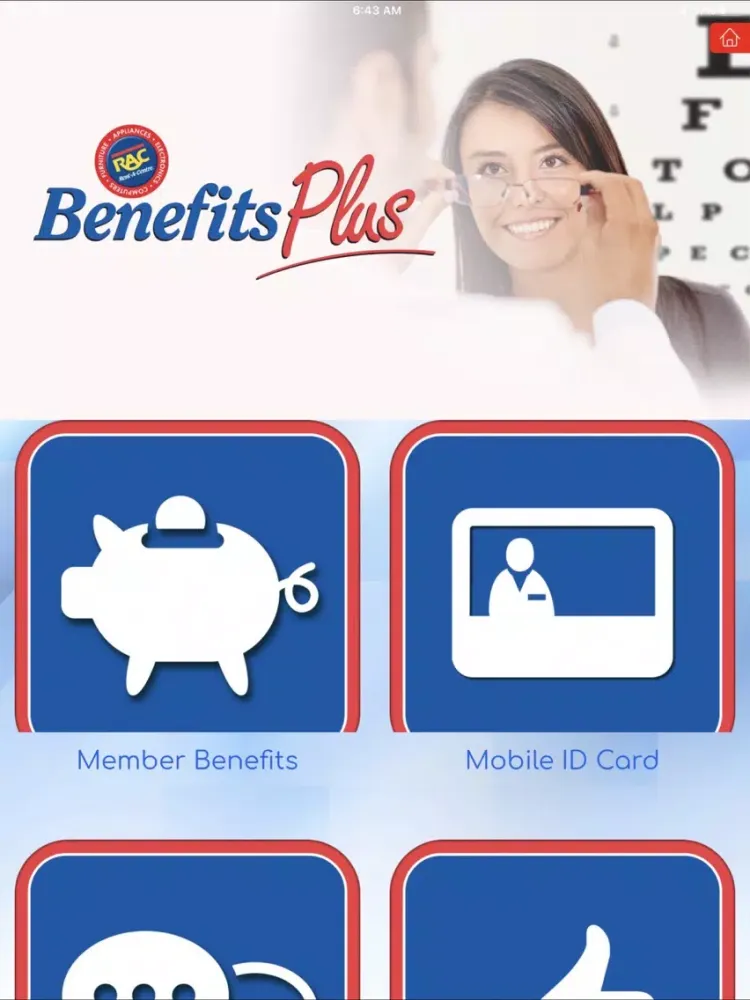 RAC Benefits Plus Canada iPad  Screenshots