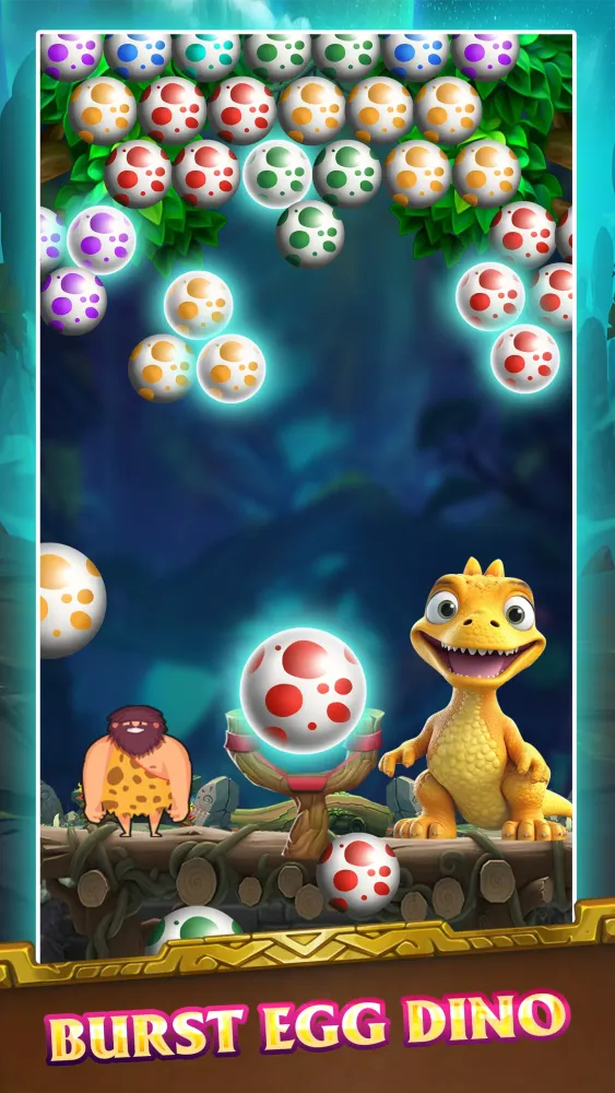 Tangkapan layar Egg shoot-Dinosaur egg shooter