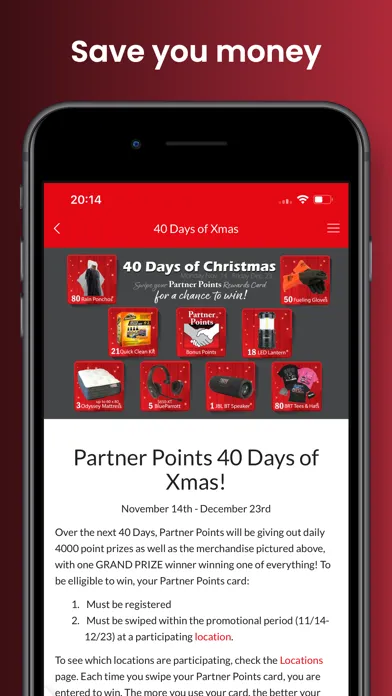 Partner Points Rewards 스크린샷