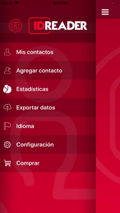 Capturas de pantalla de ID Reader