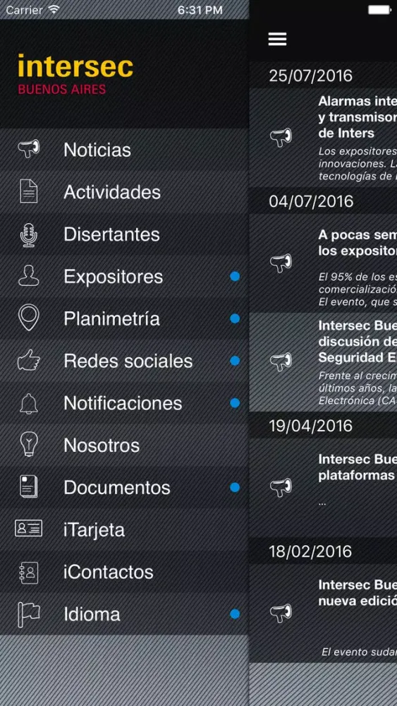 Intersec Buenos Aires 스크린샷