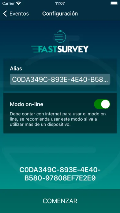 Fast Survey سکرین شاٹس