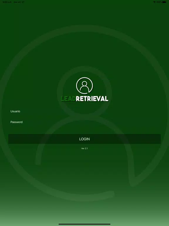 Lead Retrieval iPad  스크린샷