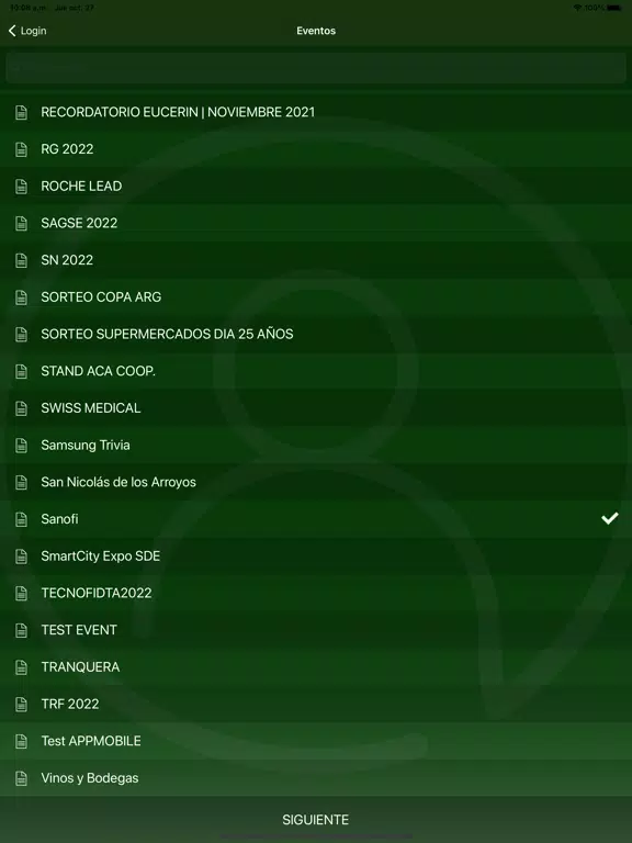 Lead Retrieval iPad  스크린샷