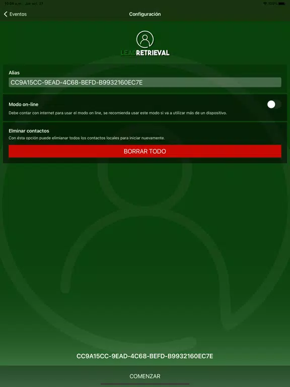 Lead Retrieval iPad  스크린샷