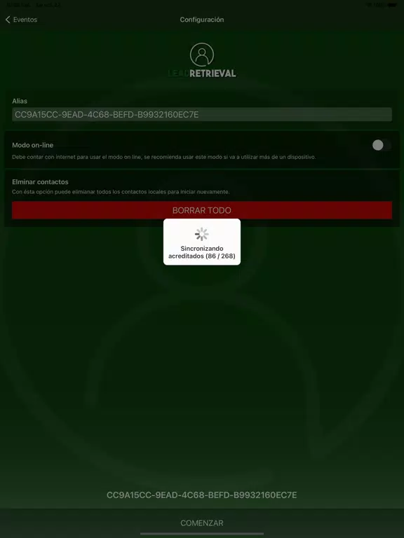 Lead Retrieval iPad  스크린샷