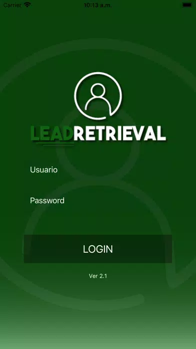 Lead Retrieval 스크린샷