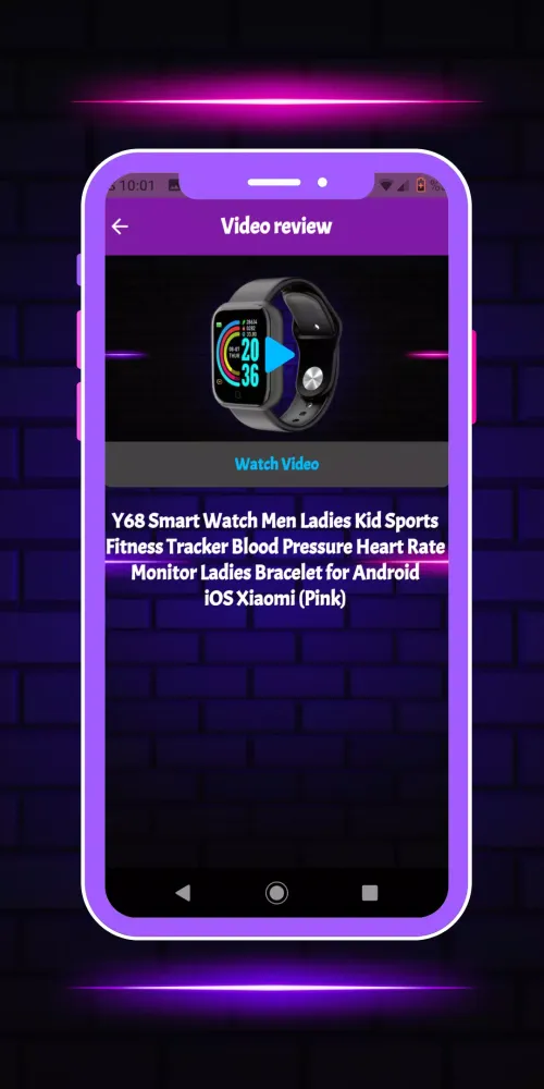 Y68 smart Watch guide Ekran Görüntüleri