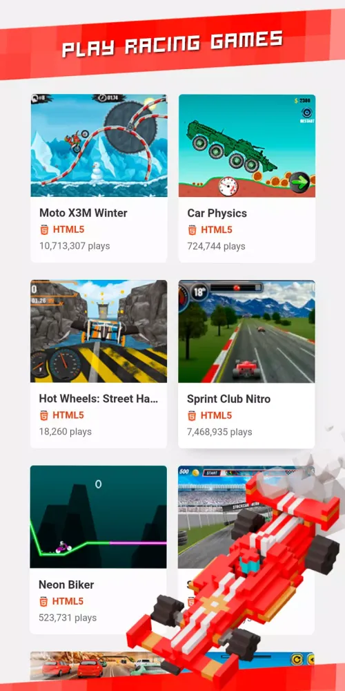 Capturas de pantalla de Y8 Mobile app