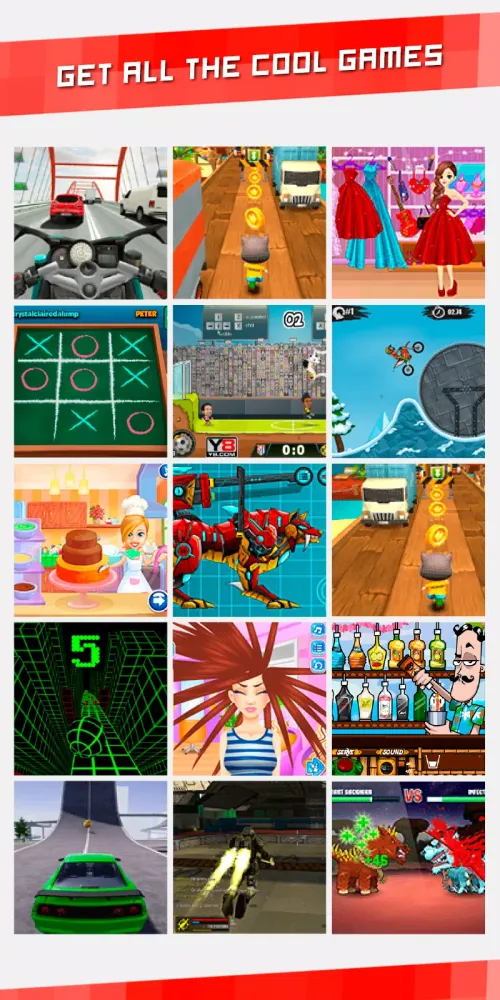 Capturas de pantalla de Y8 Mobile app