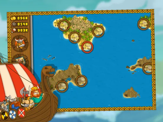 Ảnh chụp màn hình của Nordic Kingdom iPad 