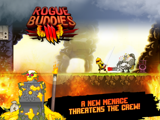 Rogue Buddies 3 - More action! iPad  سکرین شاٹس