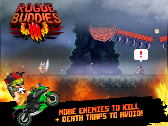 Rogue Buddies 3 - More action! iPad  سکرین شاٹس