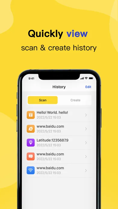 Capturas de tela do FastTrack QR: Scanner & Reader
