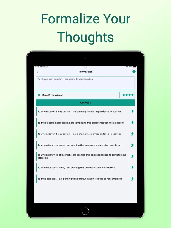 Tangkapan skrin Goblin Tools - Adhd Planner iPad 