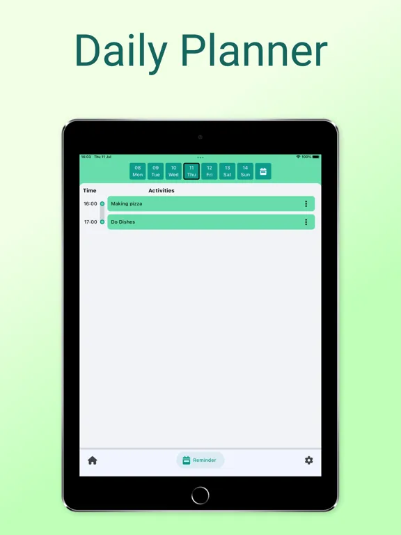 Tangkapan skrin Goblin Tools - Adhd Planner iPad 