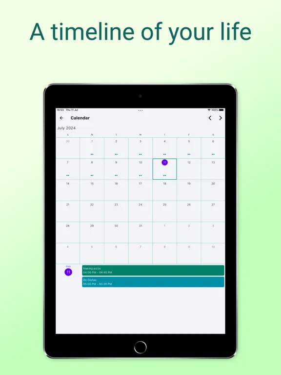 Tangkapan skrin Goblin Tools - Adhd Planner iPad 