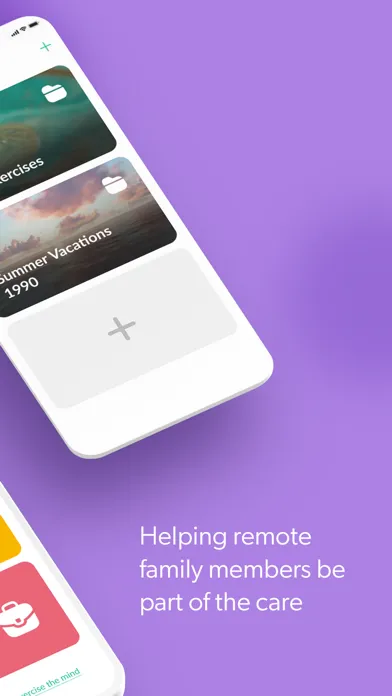 Capturas de tela do Yaad - Memory Caregivers App