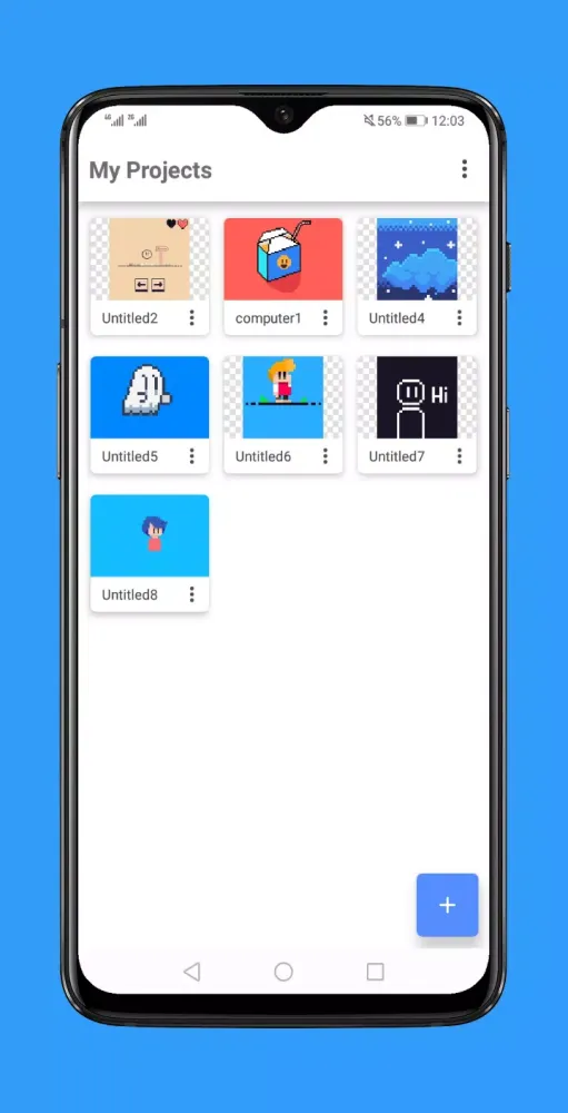 ภาพหน้าจอของ PixsLab