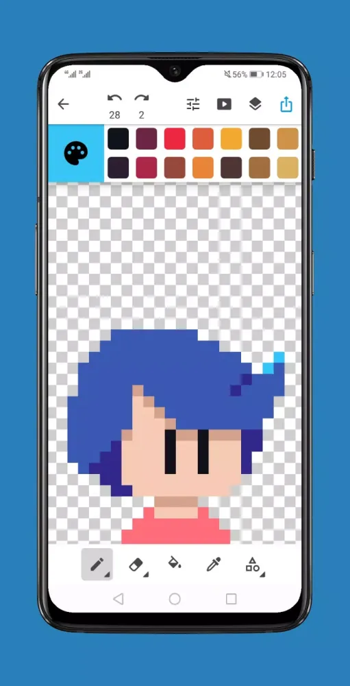 ภาพหน้าจอของ PixsLab