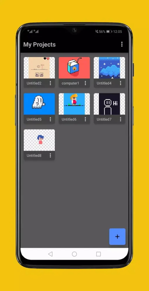ภาพหน้าจอของ PixsLab