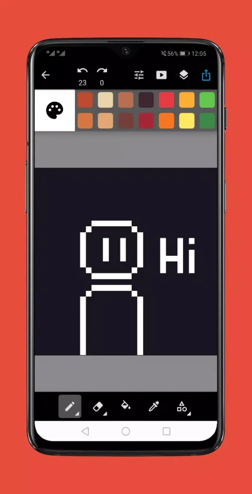 ภาพหน้าจอของ PixsLab