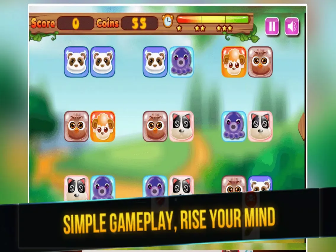 Pair Animal iPad 应用截图