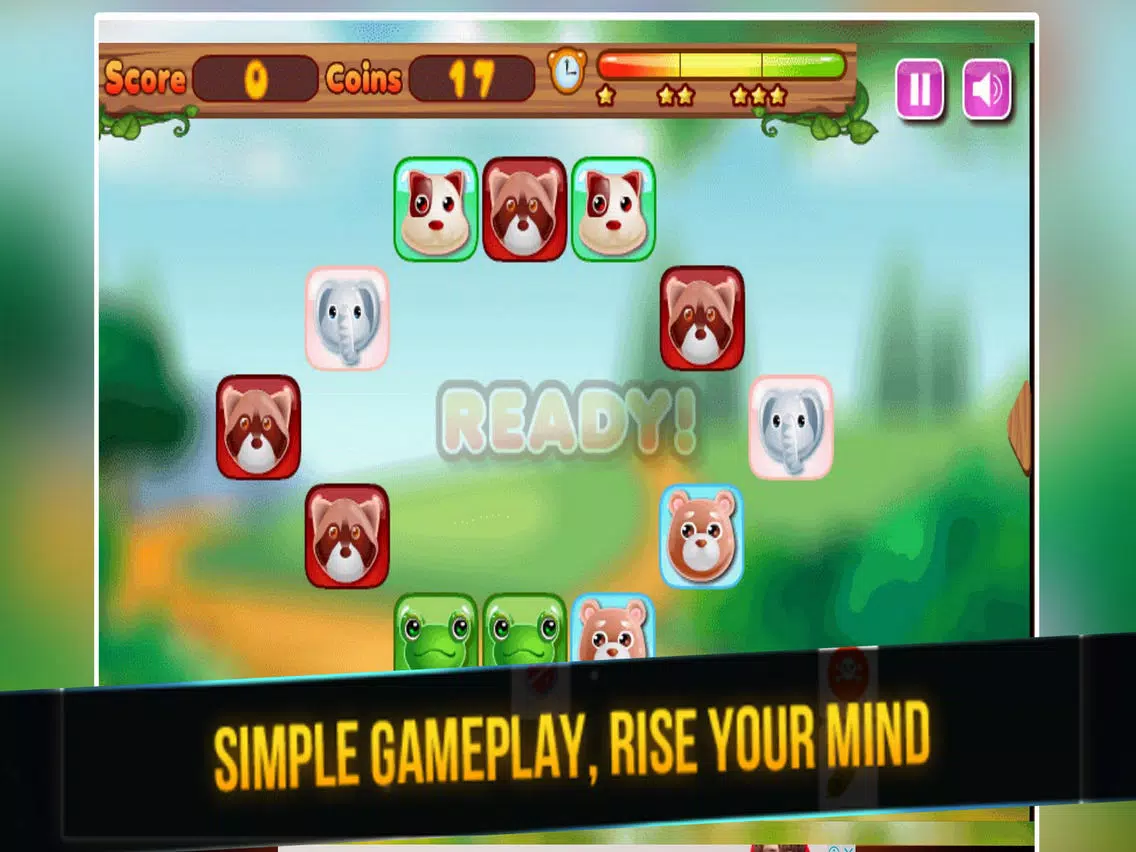 Tangkapan layar Pair Animal iPad 