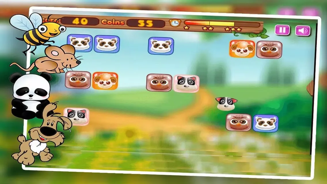 Funny Animal Link - Pet Game Ekran Görüntüleri