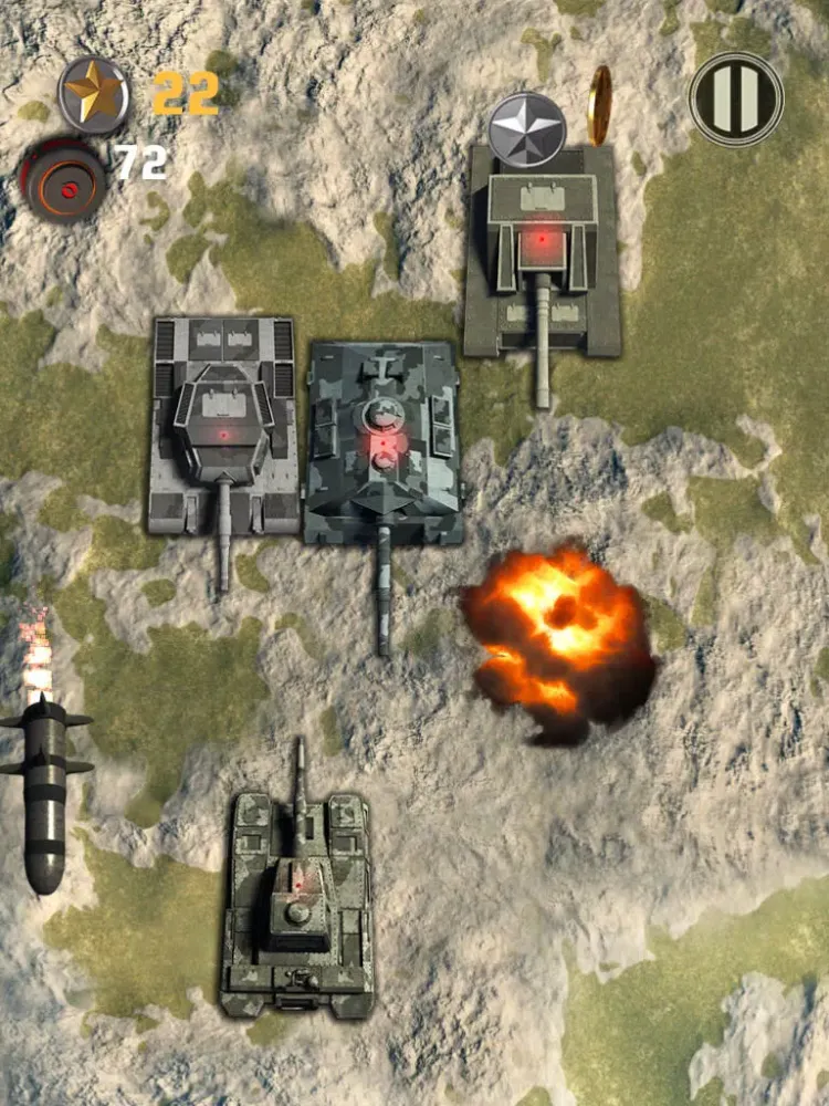 Action War Tanks - Free World War Game iPad  سکرین شاٹس