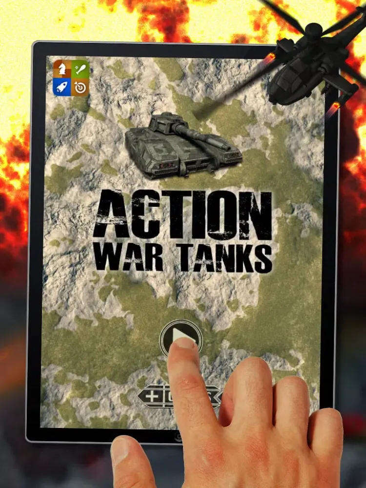 Action War Tanks - Free World War Game iPad  سکرین شاٹس