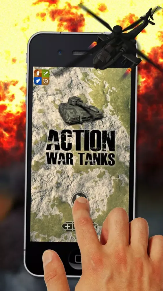 Action War Tanks - Free World War Game سکرین شاٹس