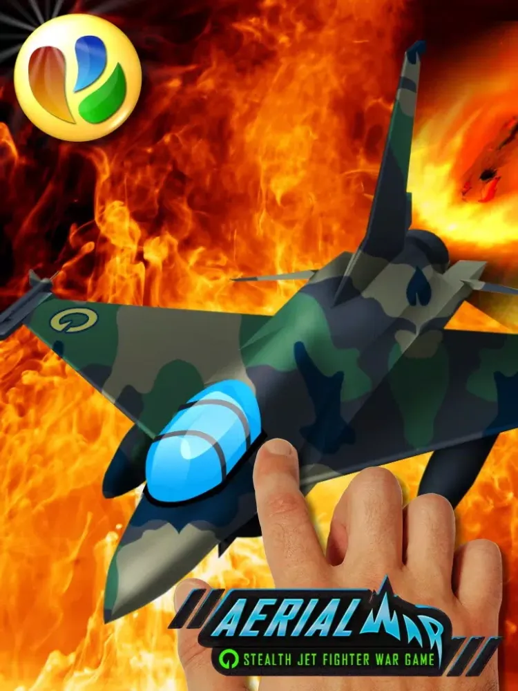 Aerial War - Stealth Jet Fighter War Game iPad 应用截图