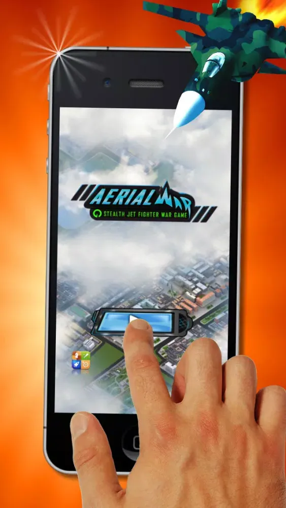 Aerial War - Stealth Jet Fighter War Game应用截图
