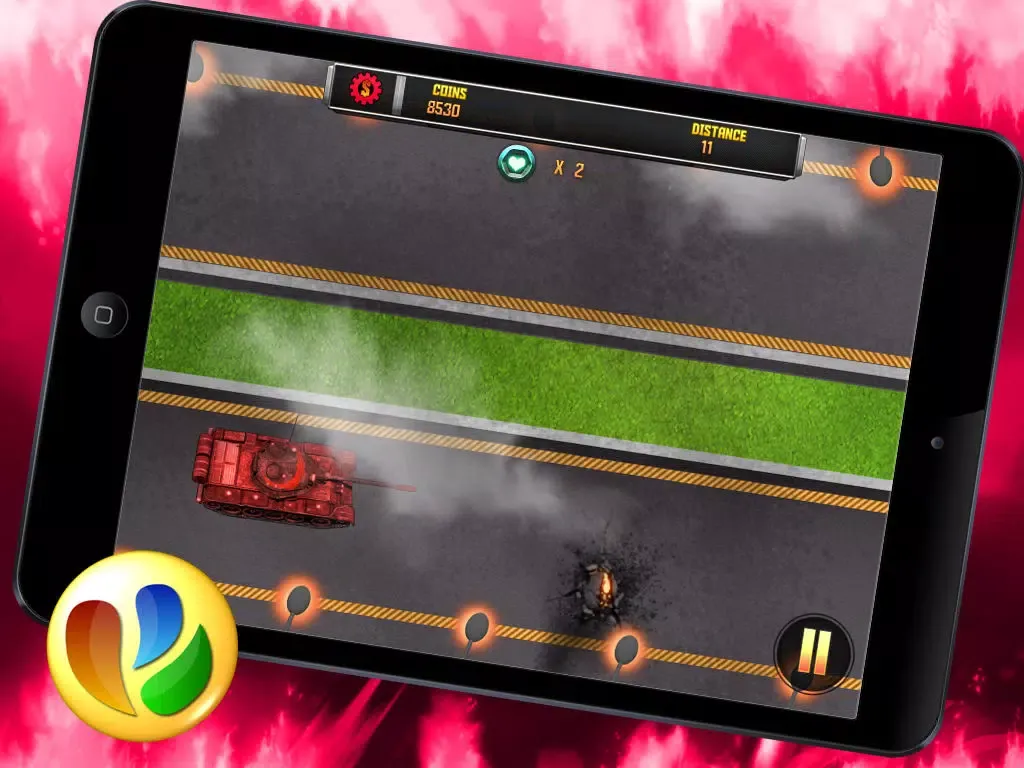 Army Tanks Racing Game iPad 应用截图