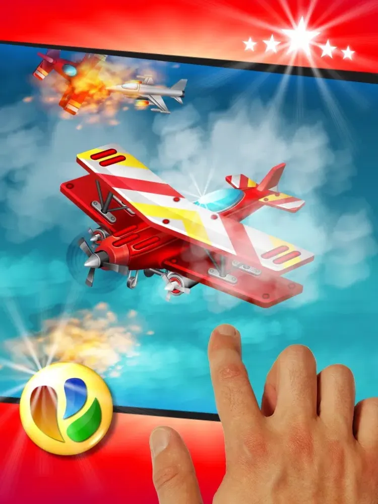 Biplane Flight Simulator - Fun Free Plane Flight Game iPad  स्क्रीनशॉट