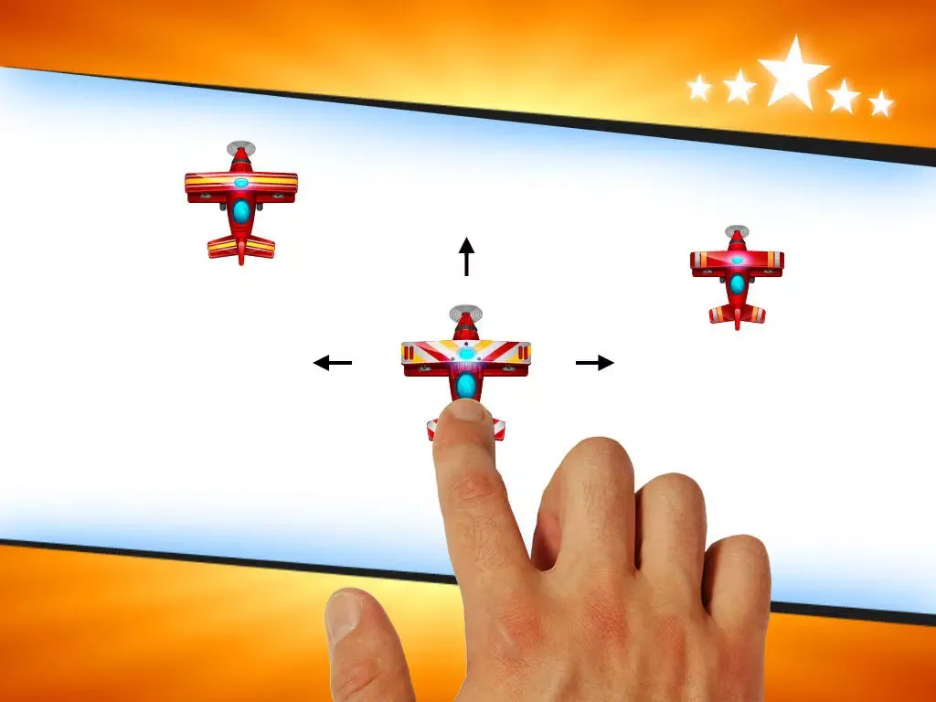 Biplane Flight Simulator - Fun Free Plane Flight Game iPad  स्क्रीनशॉट