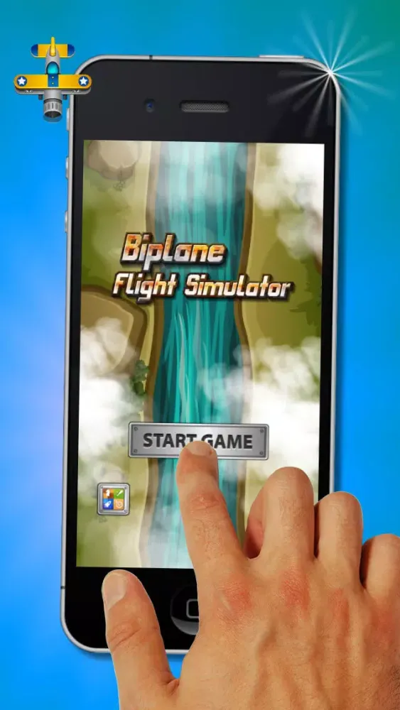 Biplane Flight Simulator - Fun Free Plane Flight Game स्क्रीनशॉट