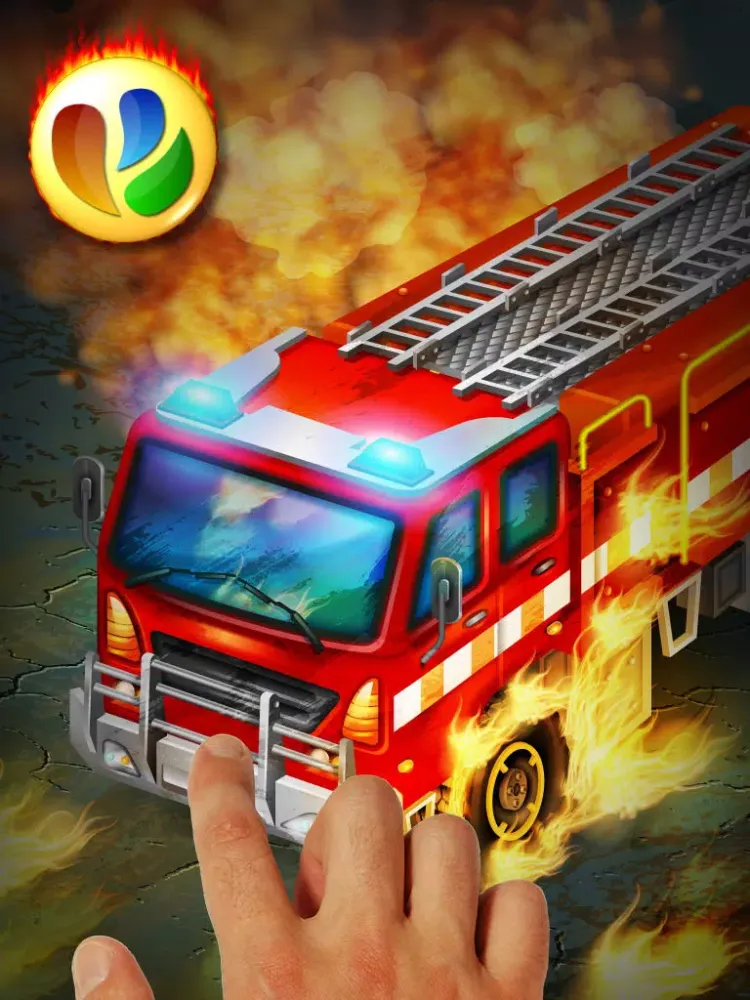 ภาพหน้าจอของ Fire Fighters Street Race iPad 