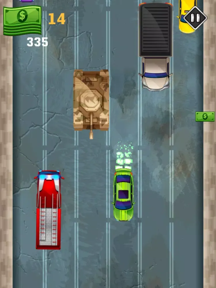 ภาพหน้าจอของ Fire Fighters Street Race iPad 