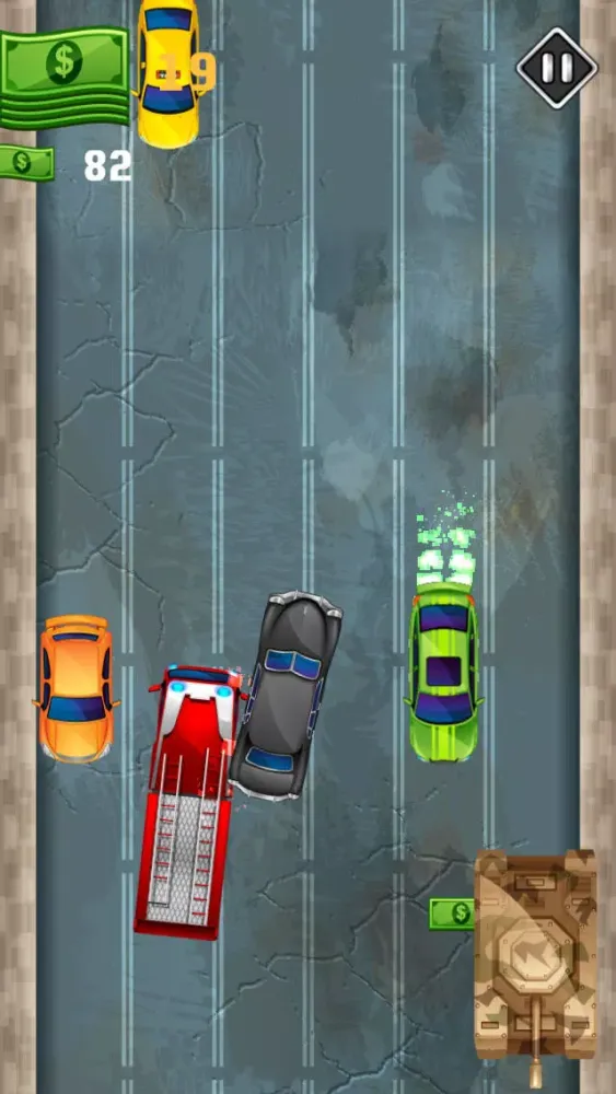 ภาพหน้าจอของ Fire Fighters Street Race