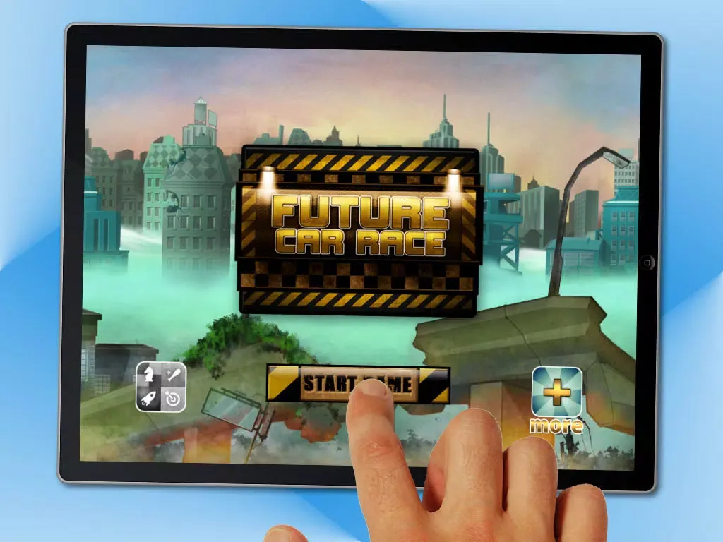 ภาพหน้าจอของ Future Car Race - Fun Racing Game iPad 