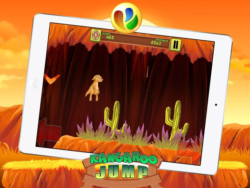 Kangaroo Jump and Run Game iPad 应用截图