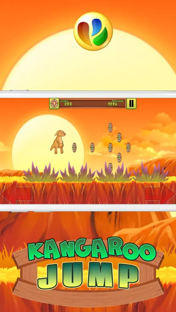 Kangaroo Jump and Run Game应用截图