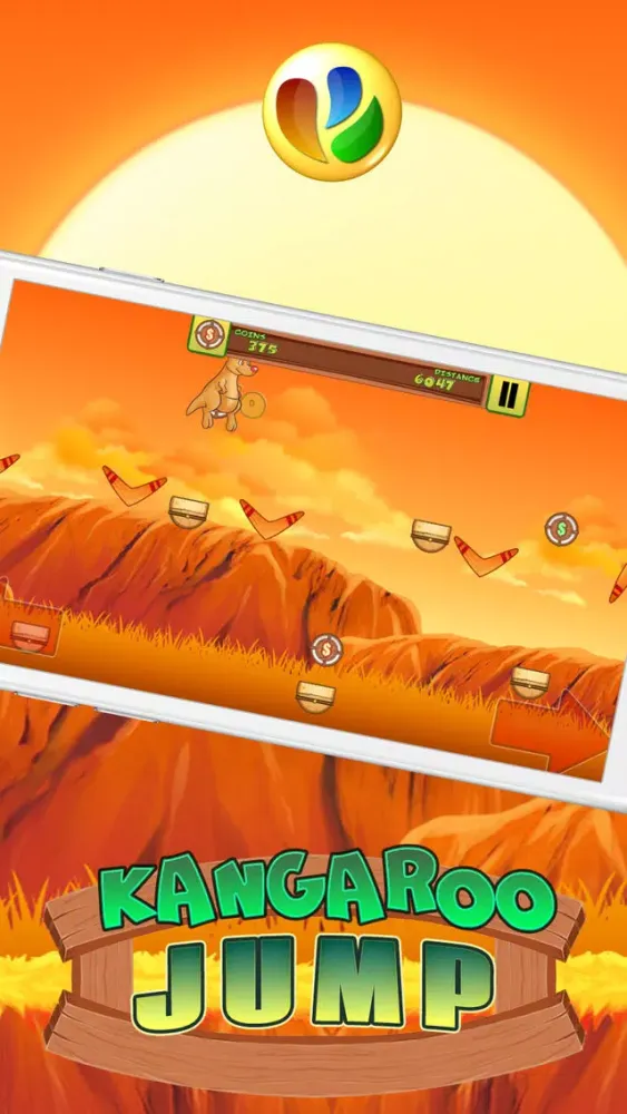 Kangaroo Jump and Run Game应用截图