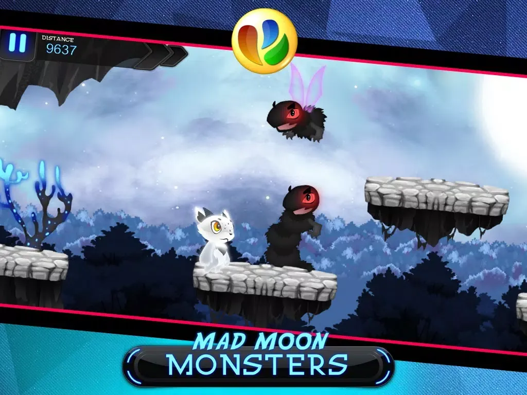 Mad Moon Monsters – Free Action Adventure Game iPad  Screenshots