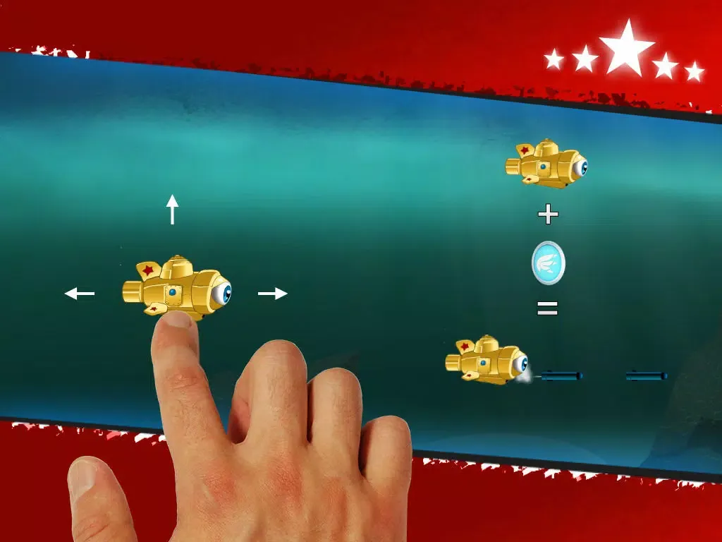 Screenshot di Submarine Sea Battle iPad 