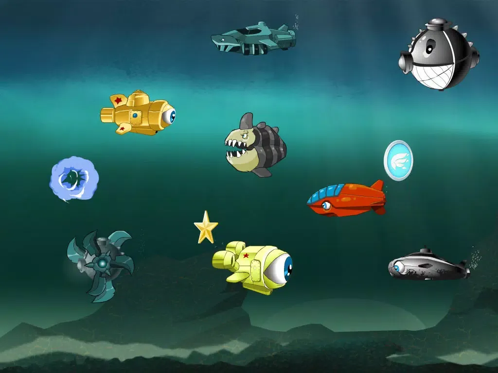 Screenshot di Submarine Sea Battle iPad 