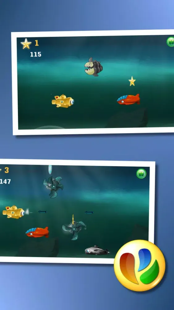 Screenshot di Submarine Sea Battle