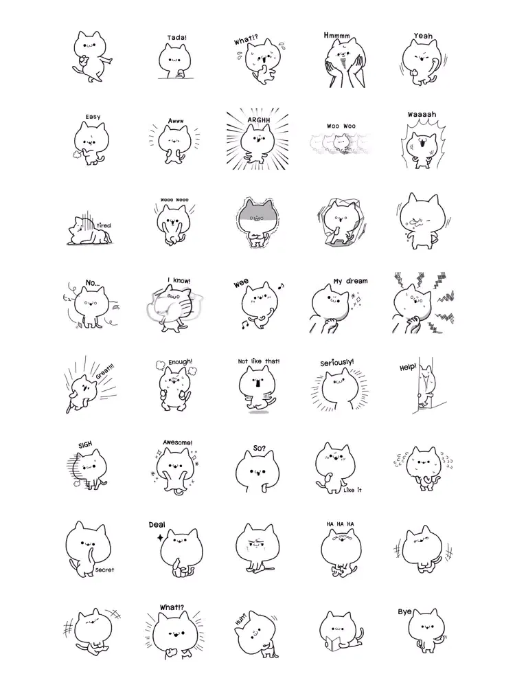 YABAI Stickers 2 iPad  Ekran Görüntüleri